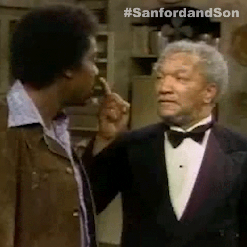 Fred Sanford And Son Pointing GIF