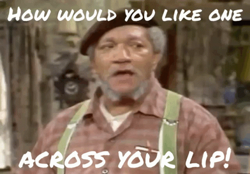 Fred Sanford And Son Ready To Punch GIF