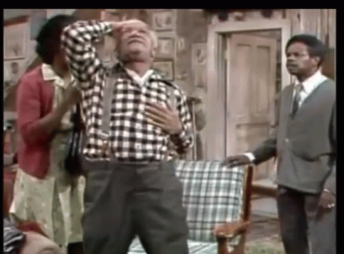 Fred Sanford Heart Attack 498 X 369 Gif GIF