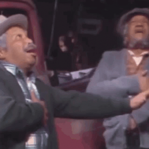 Fred Sanford Heart Attack GIF
