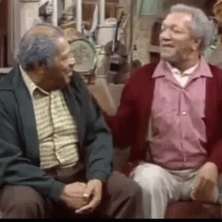 Fred Sanford Laughing Jokes GIF