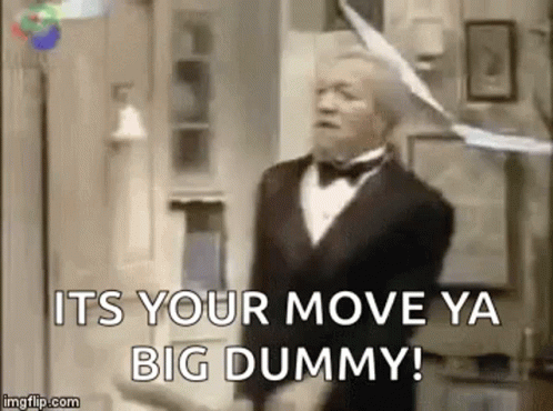 Fred Sanford Move Ya Big Dummy GIF
