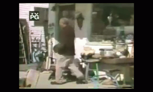 Fred Sanford Sit On The Chair And Son GIF