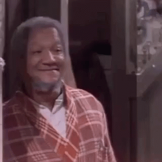 Fred Sanford What's Going On Happy GIF