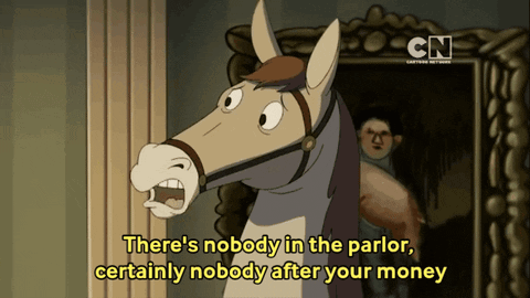Fred The Horse Over The Garden Wall GIF