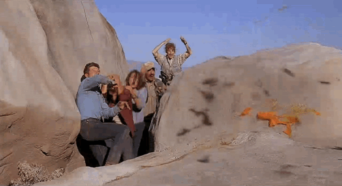 Fred Ward Burst Of Joy GIF