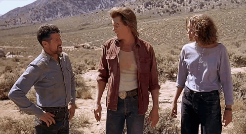 Fred Ward Laughing With Friends GIF
