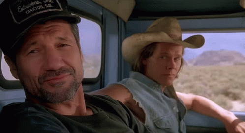 Fred Ward Looking At The Road GIF