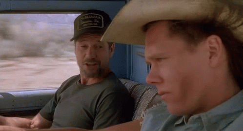 Fred Ward Saying Never Plan Ahead GIF