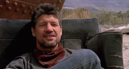 Fred Ward Saying Yep GIF