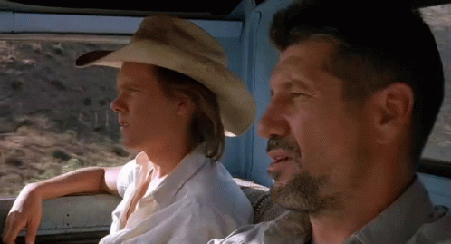 Fred Ward Serious Conversation GIF