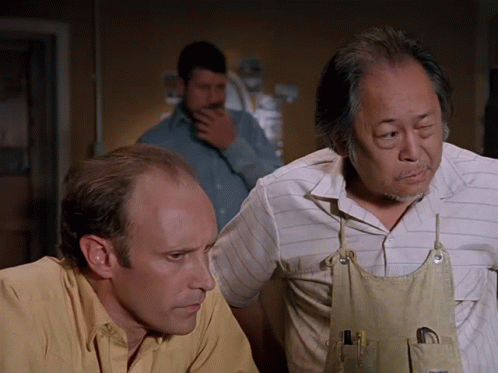 Fred Ward Thinking At The Back GIF