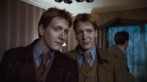 Fred Weasley Deal With It GIF