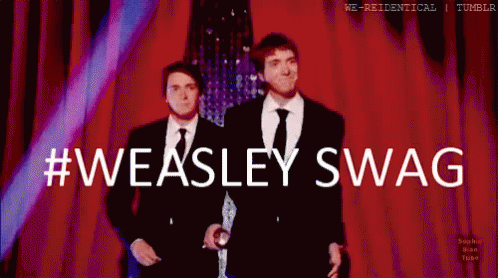 Fred Weasley Swag GIF