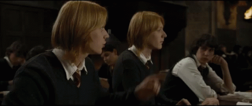 Fred Weasley Telling Story GIF