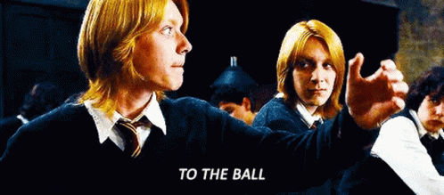 Fred Weasley To The Ball GIF