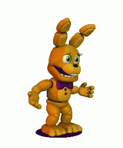 Fredbear Dancing Spring Bonnie GIF