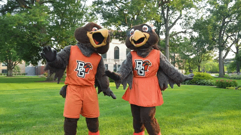 Freddie And Frieda The Falcon Dancing GIF