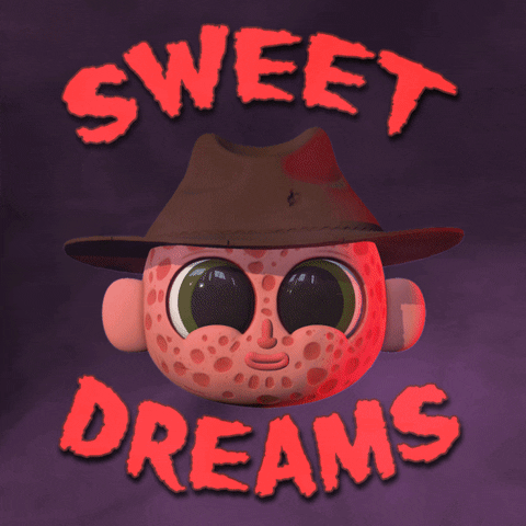 Freddy Chibi Goodnight Sweet Dreams GIF