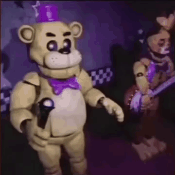 Freddy Fazbear Meme Dancing And Singing GIF