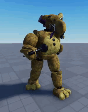Freddy Fazbear Roblox Dance Meme GIF
