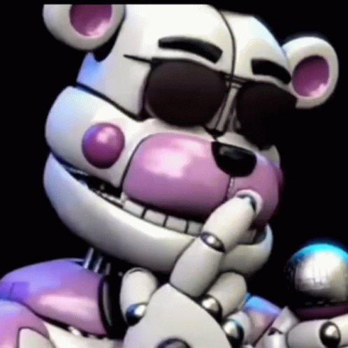 Freddy Fazbear Shades Down Meme GIF
