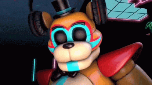 Freddy Fazbear Talking Meme GIF