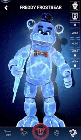 Freddy Frostbear Ice Knife Meme GIF