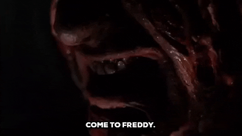 Freddy Krueger Come To Freddy GIF