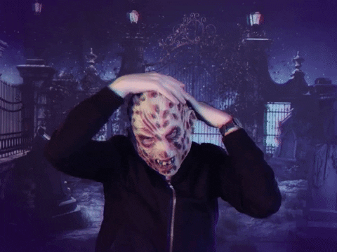 Freddy Krueger Cosplayer Dancing GIF