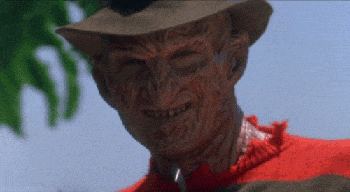 Freddy Krueger Deal With It GIF