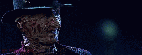 Freddy Krueger Horror Villain GIF