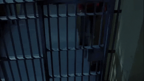 Freddy Krueger Pass Through GIF