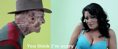 Freddy Krueger Think I'm Scary GIF
