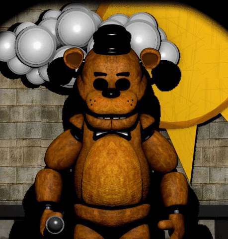Freddy Spotlight Five Nights At Freddy's GIF