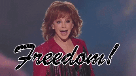 Free At Last Freedom Reba Mcentire GIF
