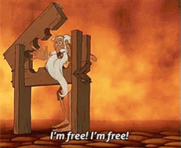 Free At Last I'm Free The Old Heretic GIF