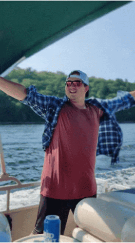 Freedom Man On Yacht GIF