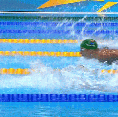 Freestyle Swim Michael Phelps GIF