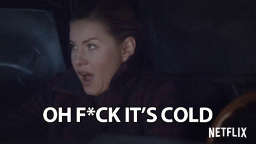 Oh Fck It's Cold Freezing GIF