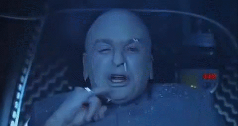 Dr. Evil Freezing GIF