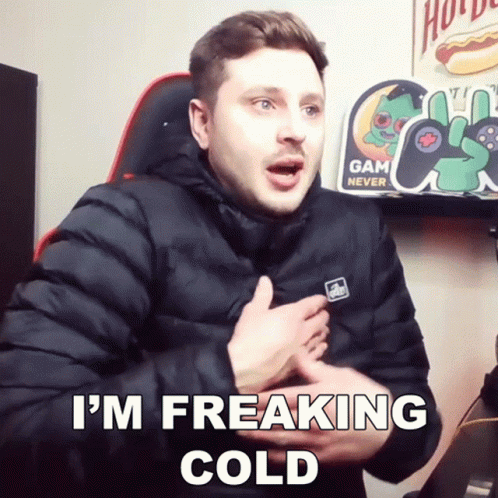 I'm Freaking Cold Freezing GIF