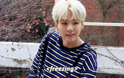 Suga Bts Freezing GIF