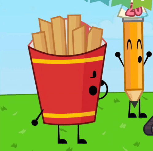 French Fries and Pencil Number 20