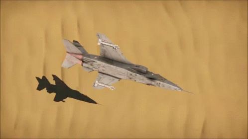 French Jaguar Jet Falling Down GIF