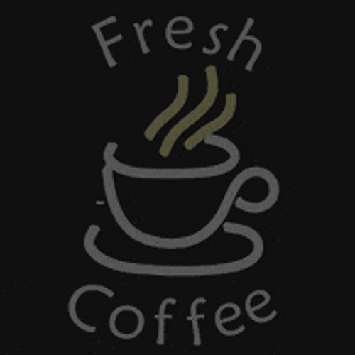 Fresh Coffee Sign GIF