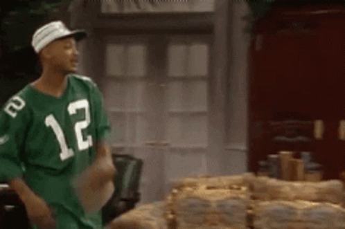 Fresh Prince Wil Smith High Five GIF