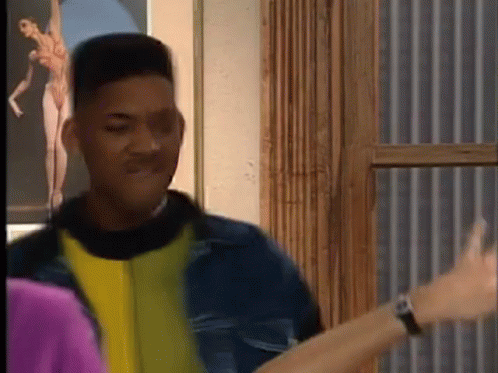 Fresh Prince Wil Smith Vibing GIF