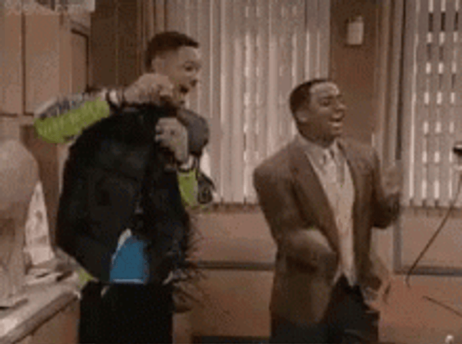 Fresh Prince Wil And Carlton Dance GIF