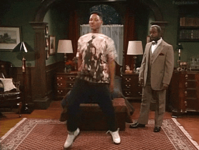 Fresh Prince Will Smith Weird Dance GIF